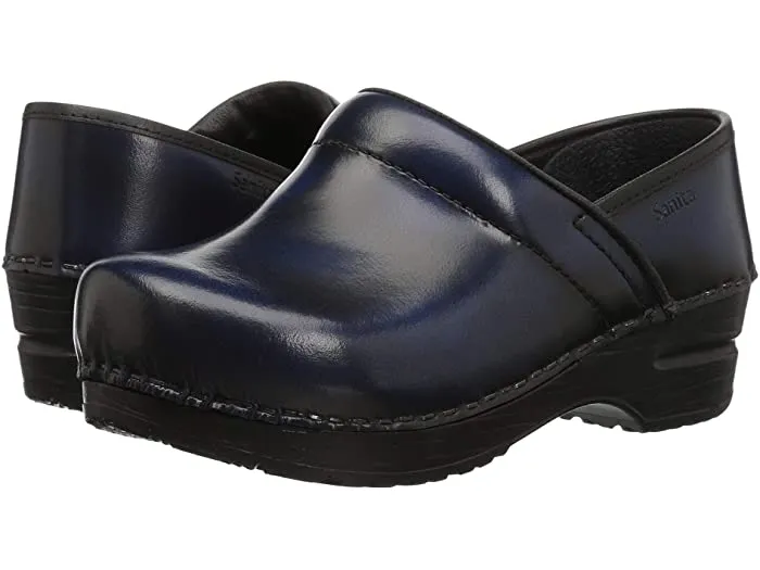 Sanita Pro Cab 457806 Smooth Leather Clog