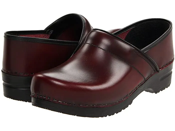 Sanita Pro Cab 457806 Smooth Leather Clog