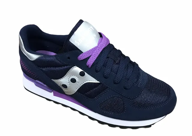 Saucony Original scarpa sneakers da donna Shadow S1108-797 blu-viola