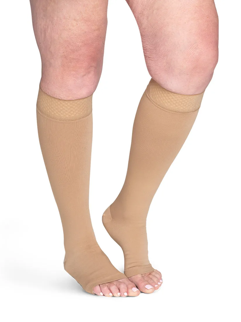 Sigvaris Secure Unisex Knee High  30-40mmHg-Open Toe