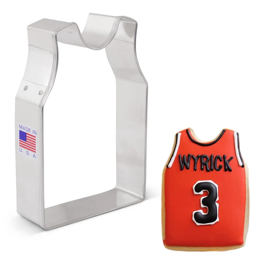 Sleeveless Jersey Cookie Cutter