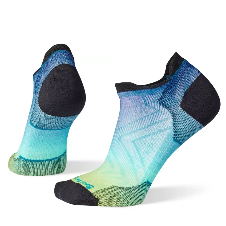 Smartwool Women&#x27;s Run Zero Cushion Ombre Print Low Ankle Socks Capri | Buy Smartwool Women&#x27;s Run Zero Cushion Ombre Print Low Ankle Socks Capri here | Outnorth