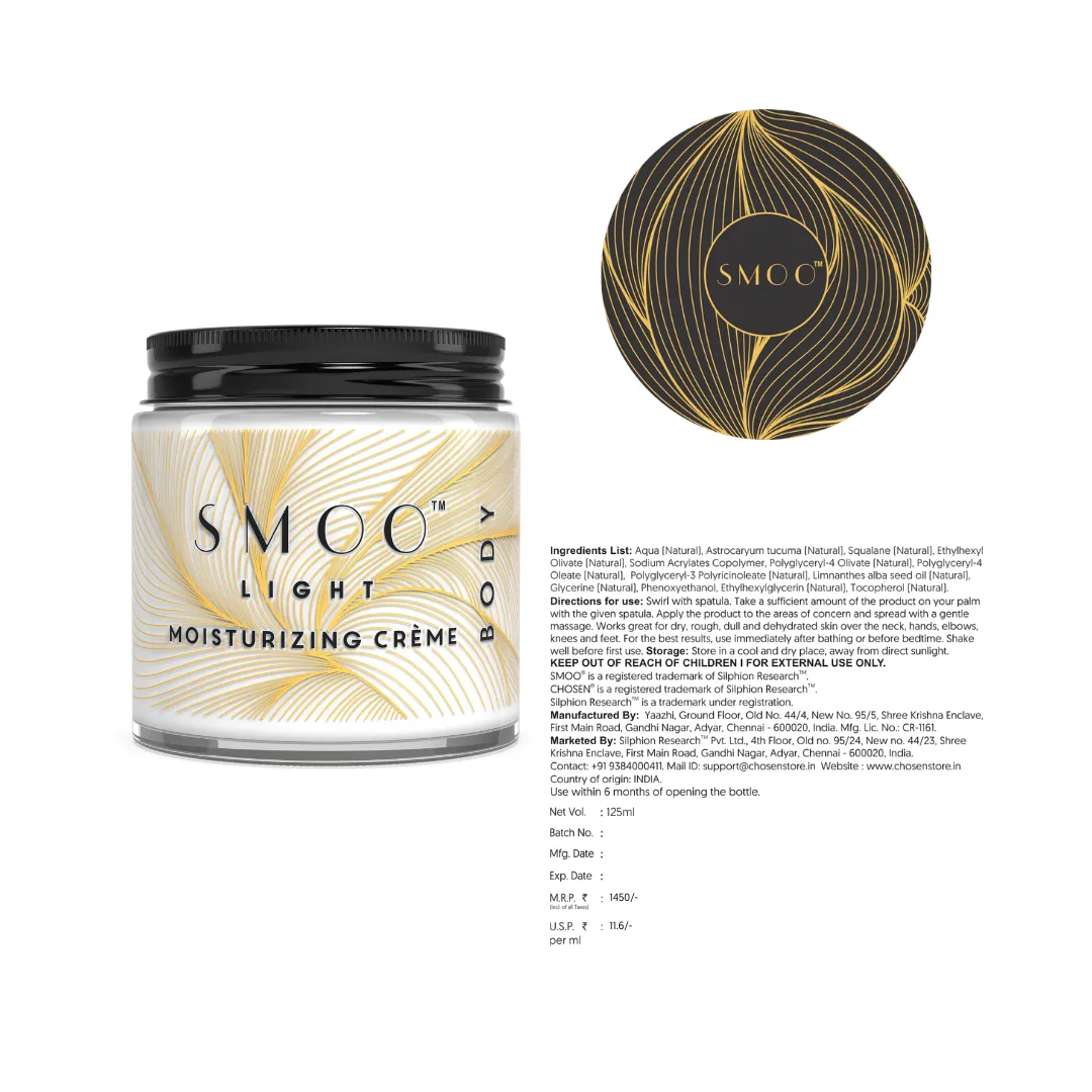 SMOO® Moisturizing Crème Light for Body