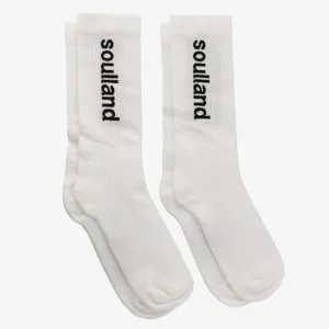 Soulland Jordan 2-Pack Socks White