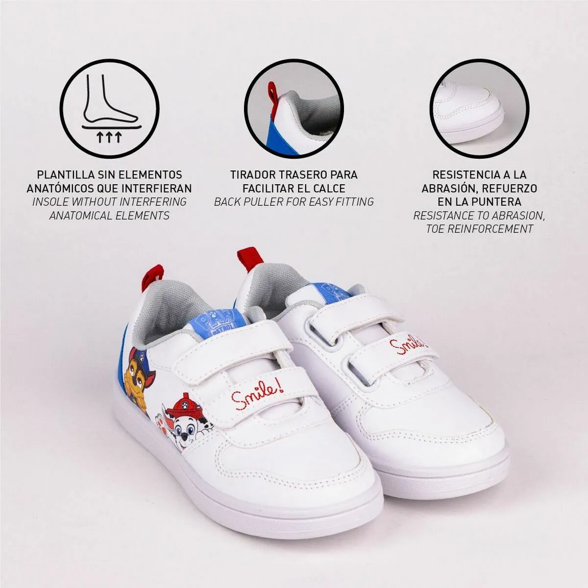 Sports Shoes for Kids The Paw Patrol Velcro