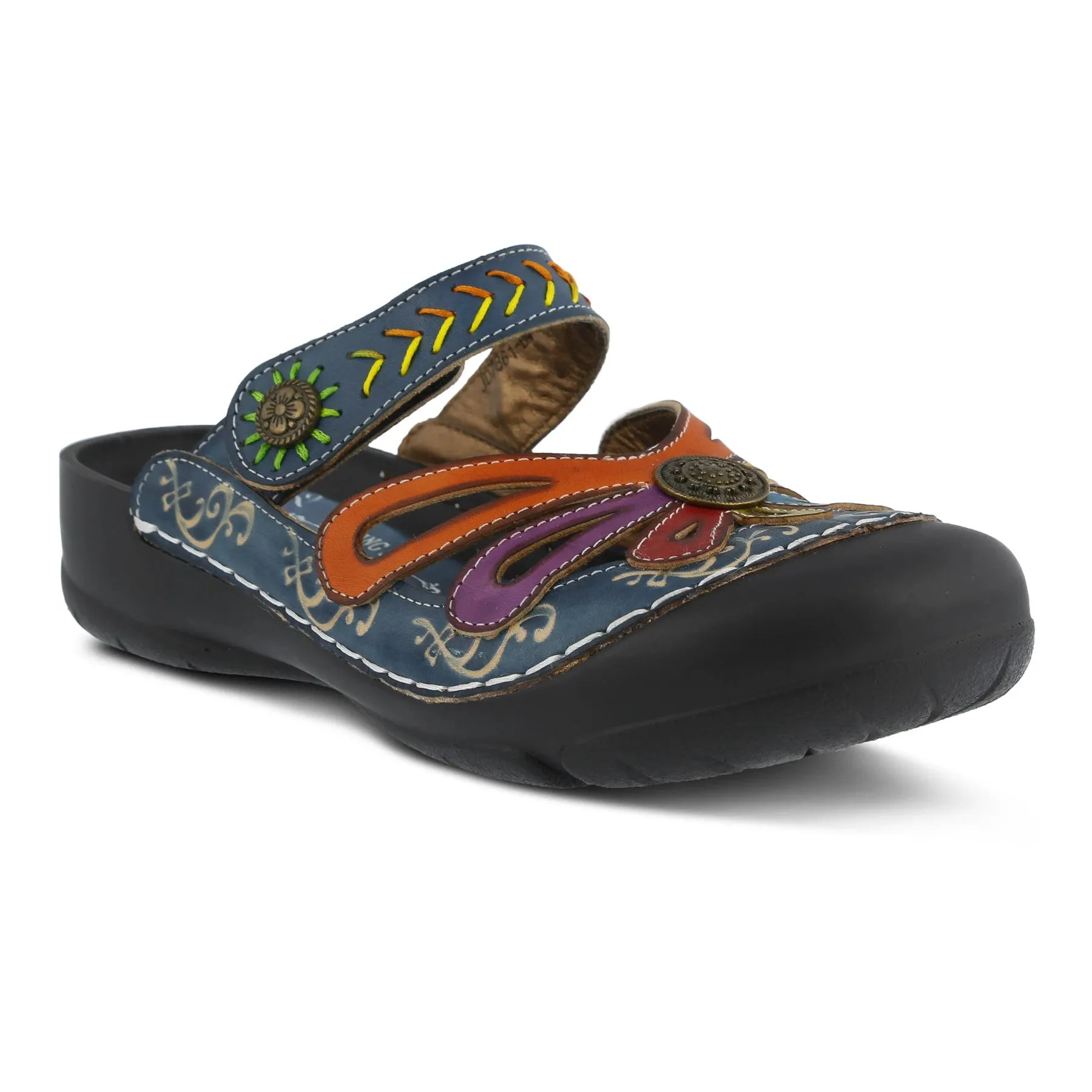 Spring Step Women's L`Artiste Copa Clog - Blue