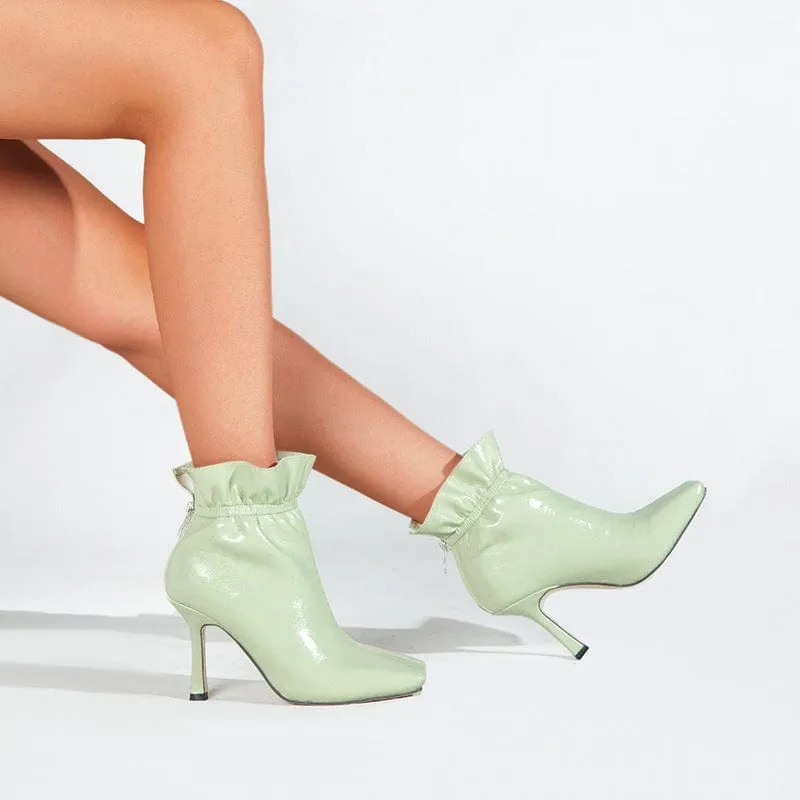 Square Heeled Booties