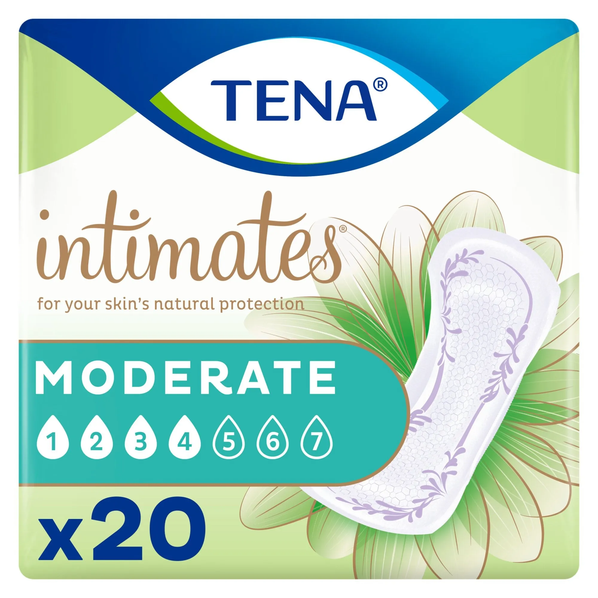 Tena® Intimates™ Moderate Bladder Control Pad, 11-Inch Length