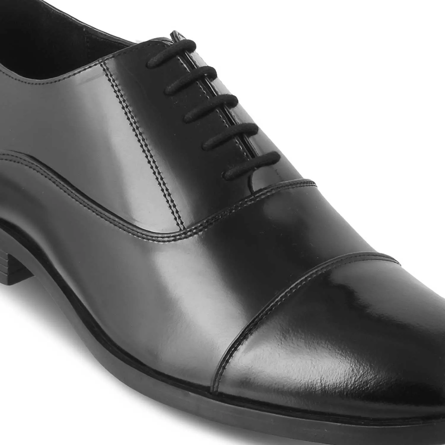 The Nio Black Men's Oxford Lace Ups Tresmode