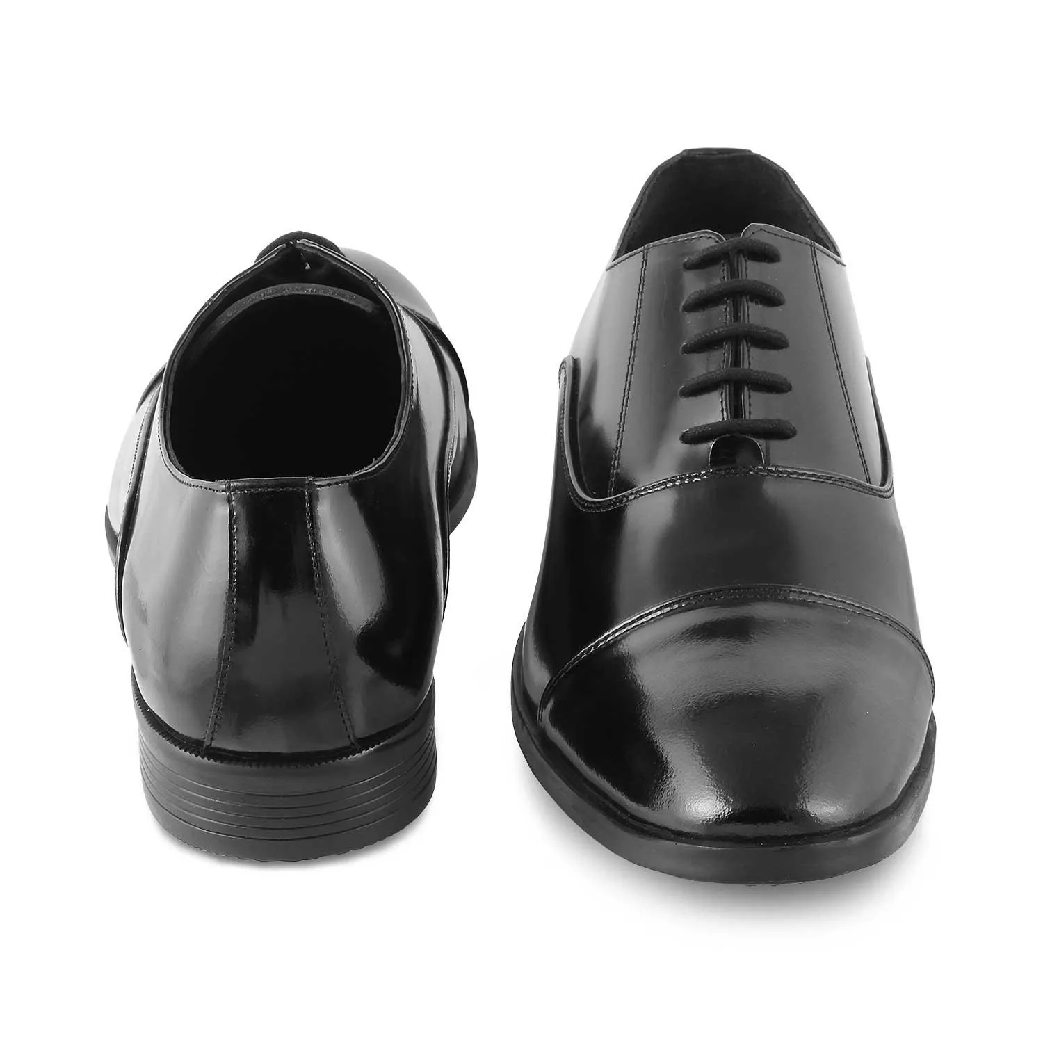 The Nio Black Men's Oxford Lace Ups Tresmode