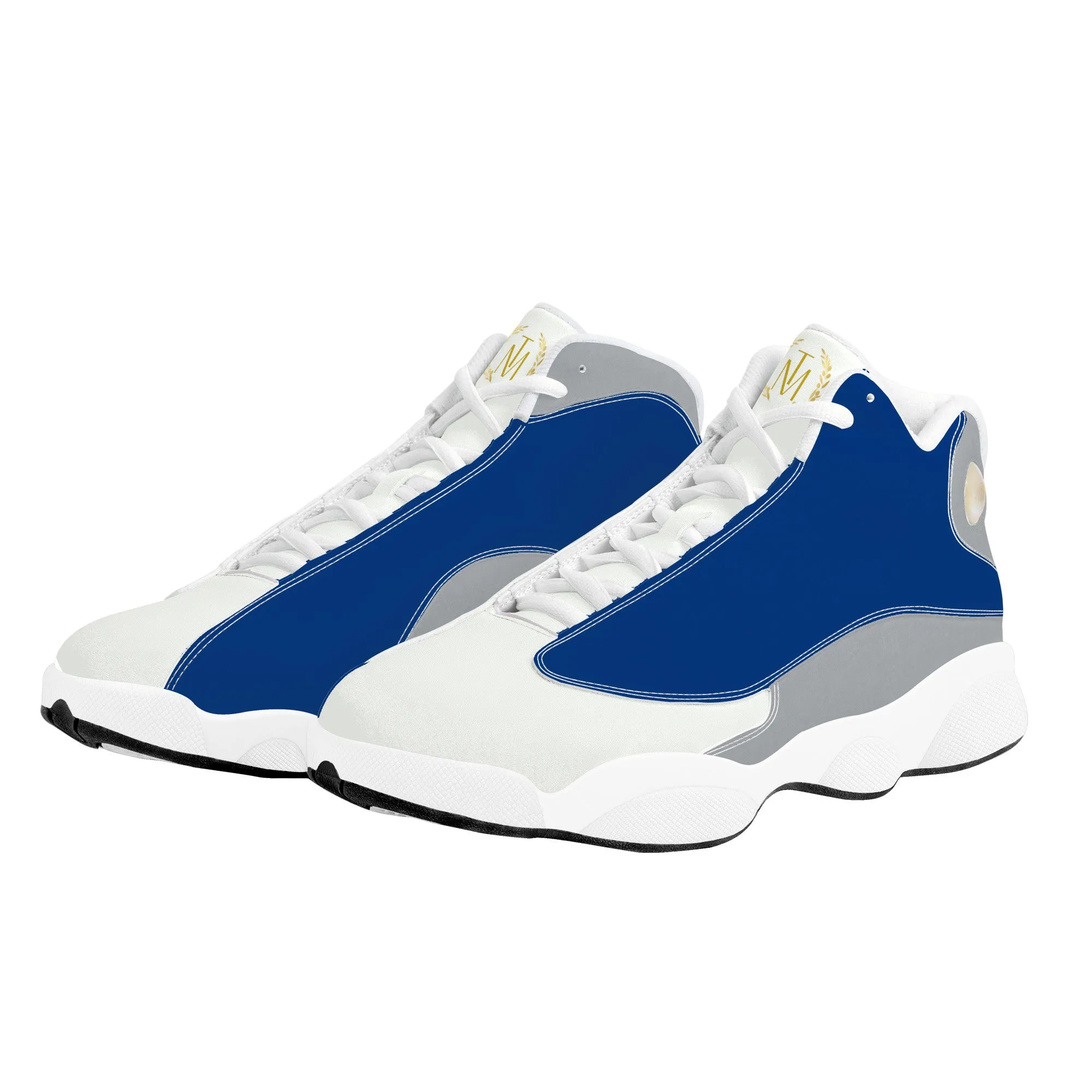 TM Blue & Grey Sneakers - (J-Edition)