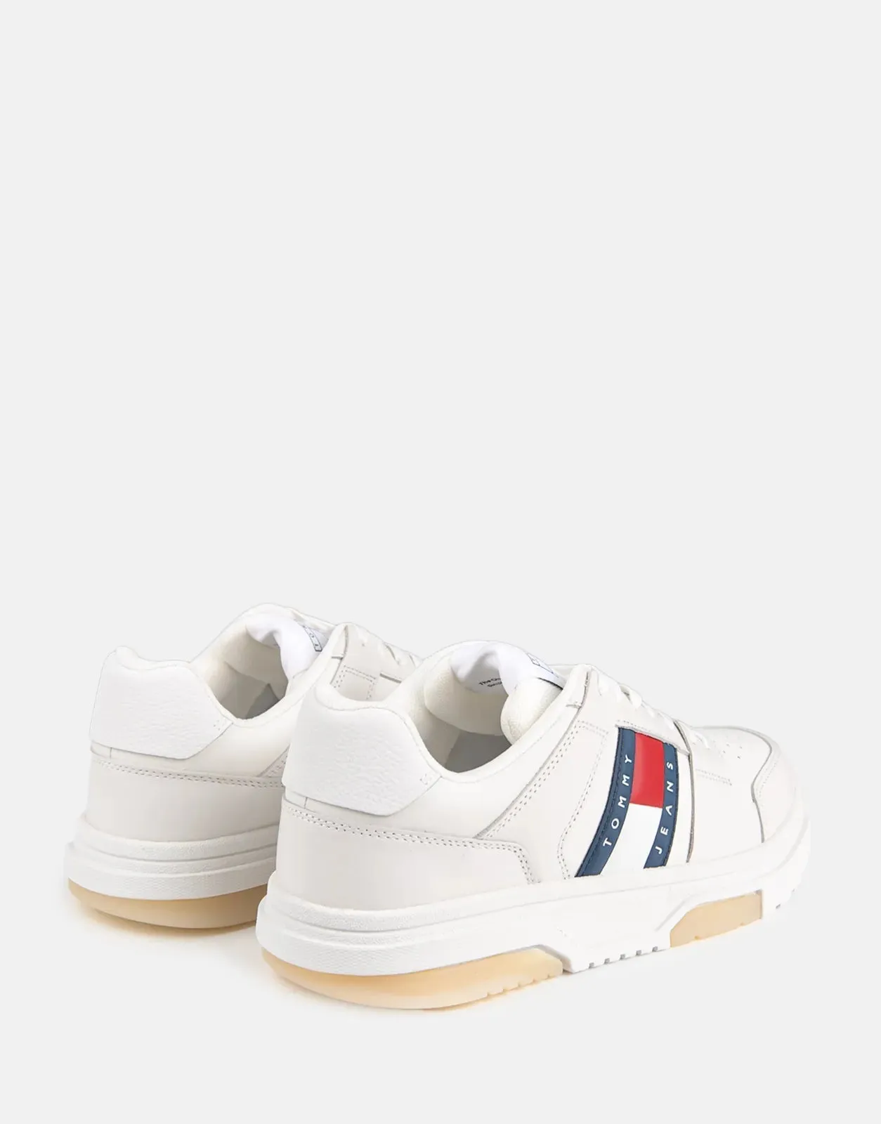 Tommy Hilfiger The Brooklyn Leather Ecru Sneakers