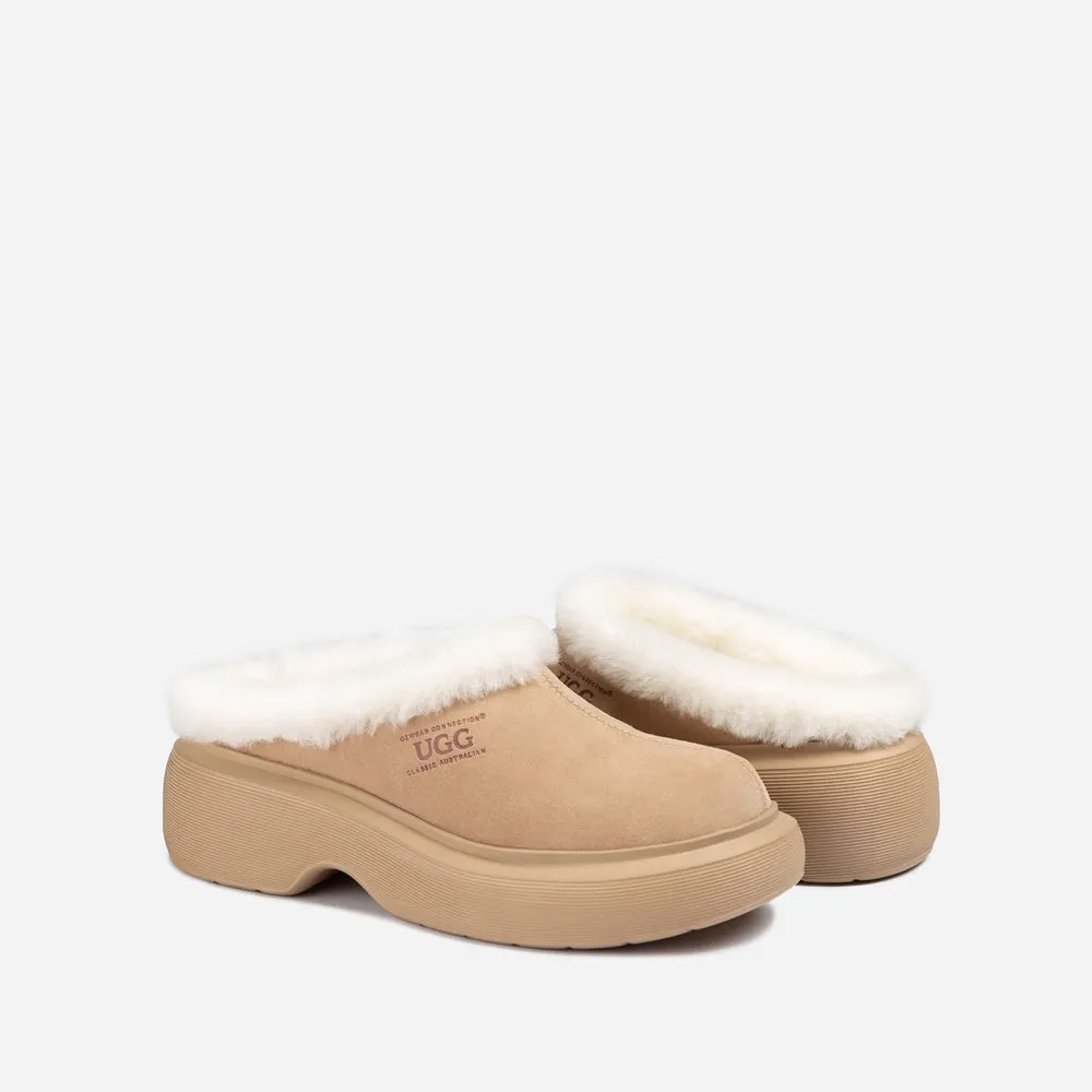 Ugg Shearling Heights Clog