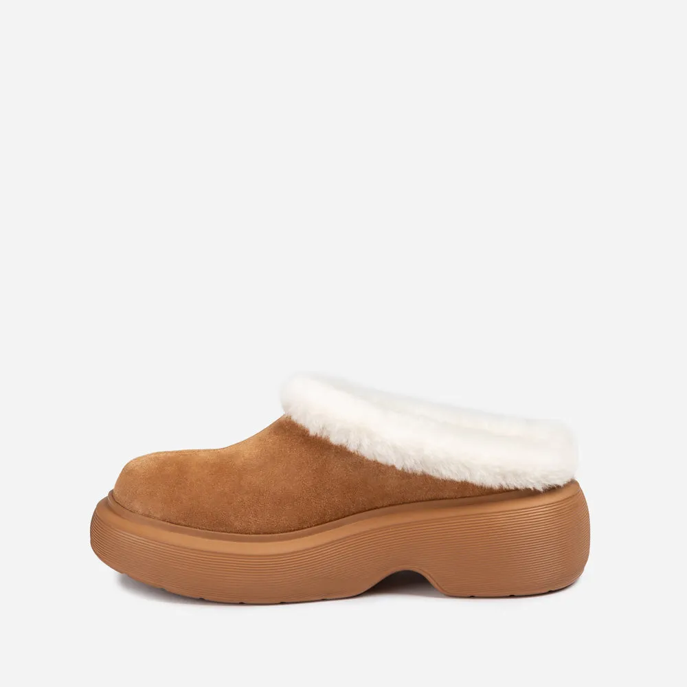 Ugg Shearling Heights Clog