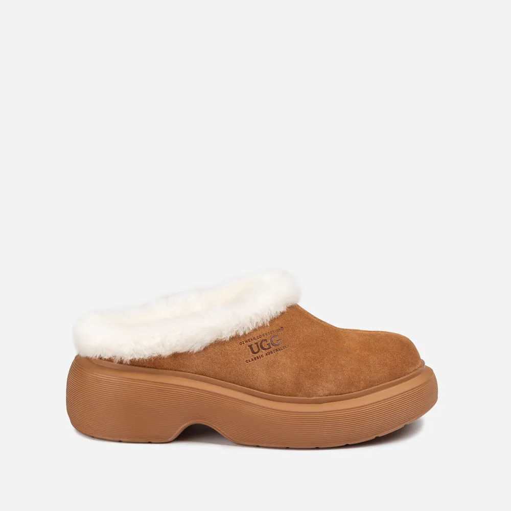 Ugg Shearling Heights Clog