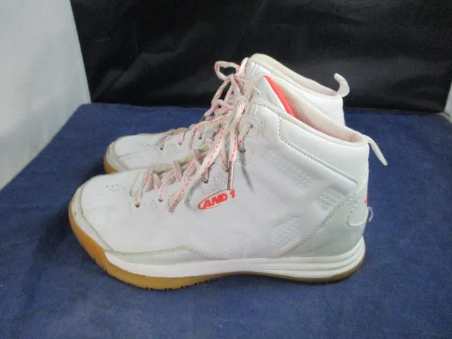 Used AND1 Showout Basketball Shoes Youth Size 2 - worn toes