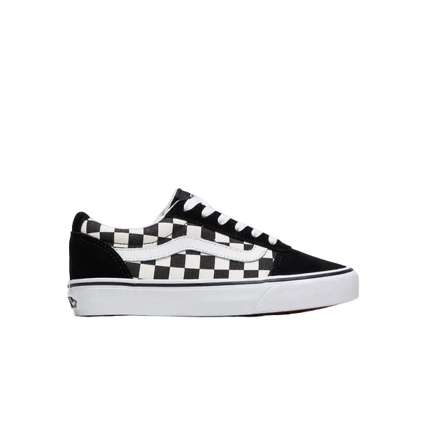 Vans sneakers a quadri per adulti Ward VN0A3IUN5GX1 nero bianco