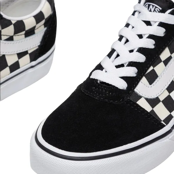 Vans sneakers a quadri per adulti Ward VN0A3IUN5GX1 nero bianco