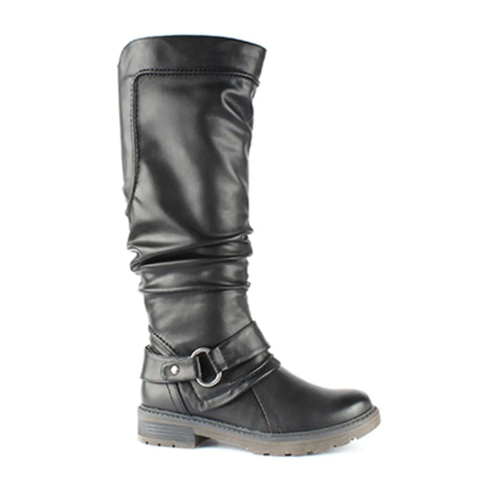 Wanderlust Fiona Wide Calf Tall Boot (Women) - Black