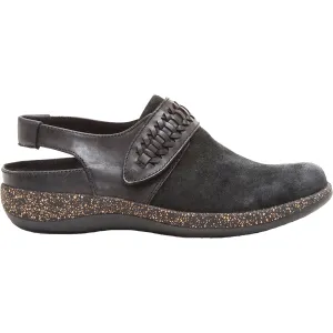 Women's Aetrex Leni Black Leather/Nubuck