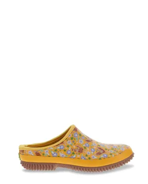 Women's Chicken Scratch Clog - Yellow