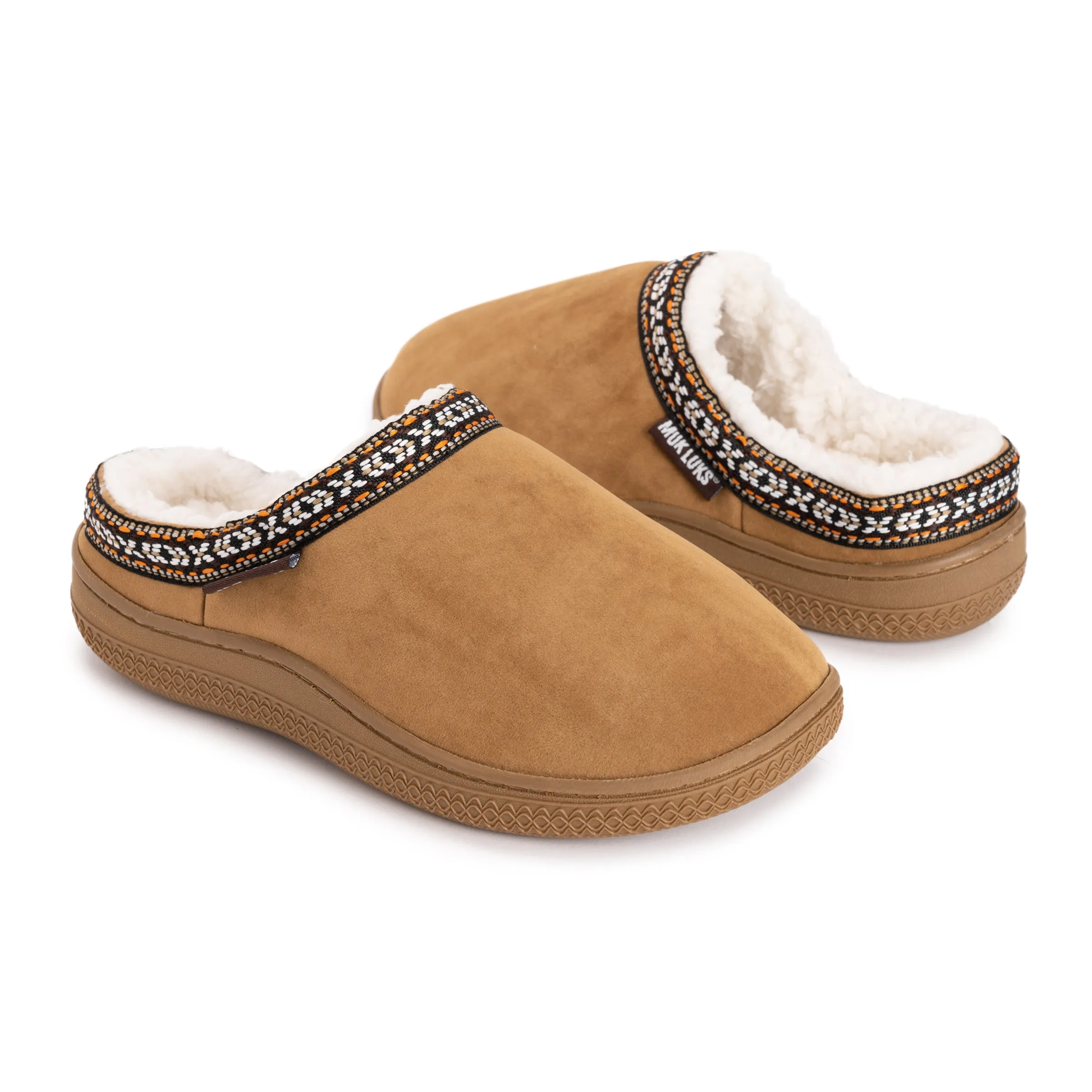 Women's Faux Suede Clog Slipper