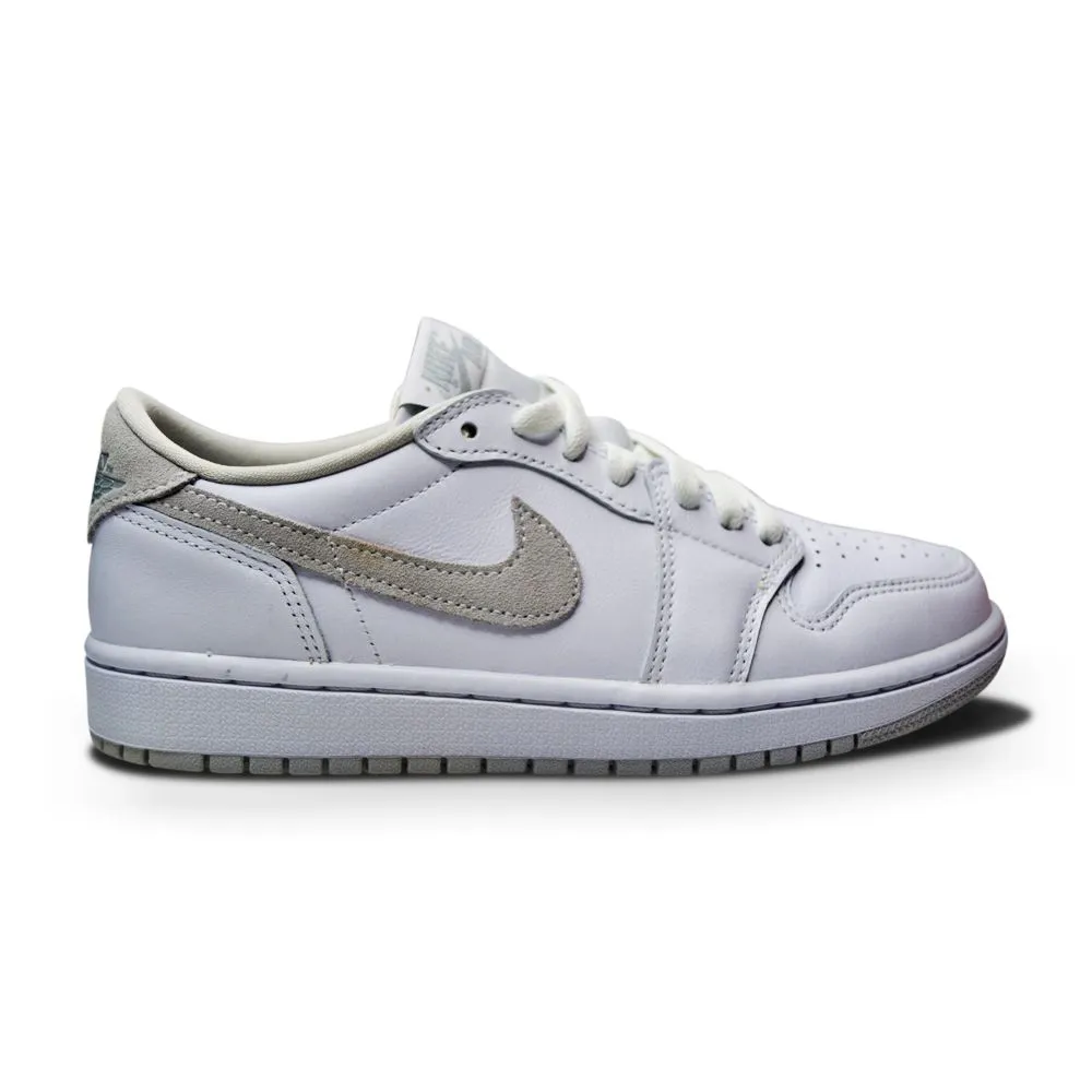 Womens Nike Air Jordan 1 Low OG - CZ0775 100 - White Particle Grey