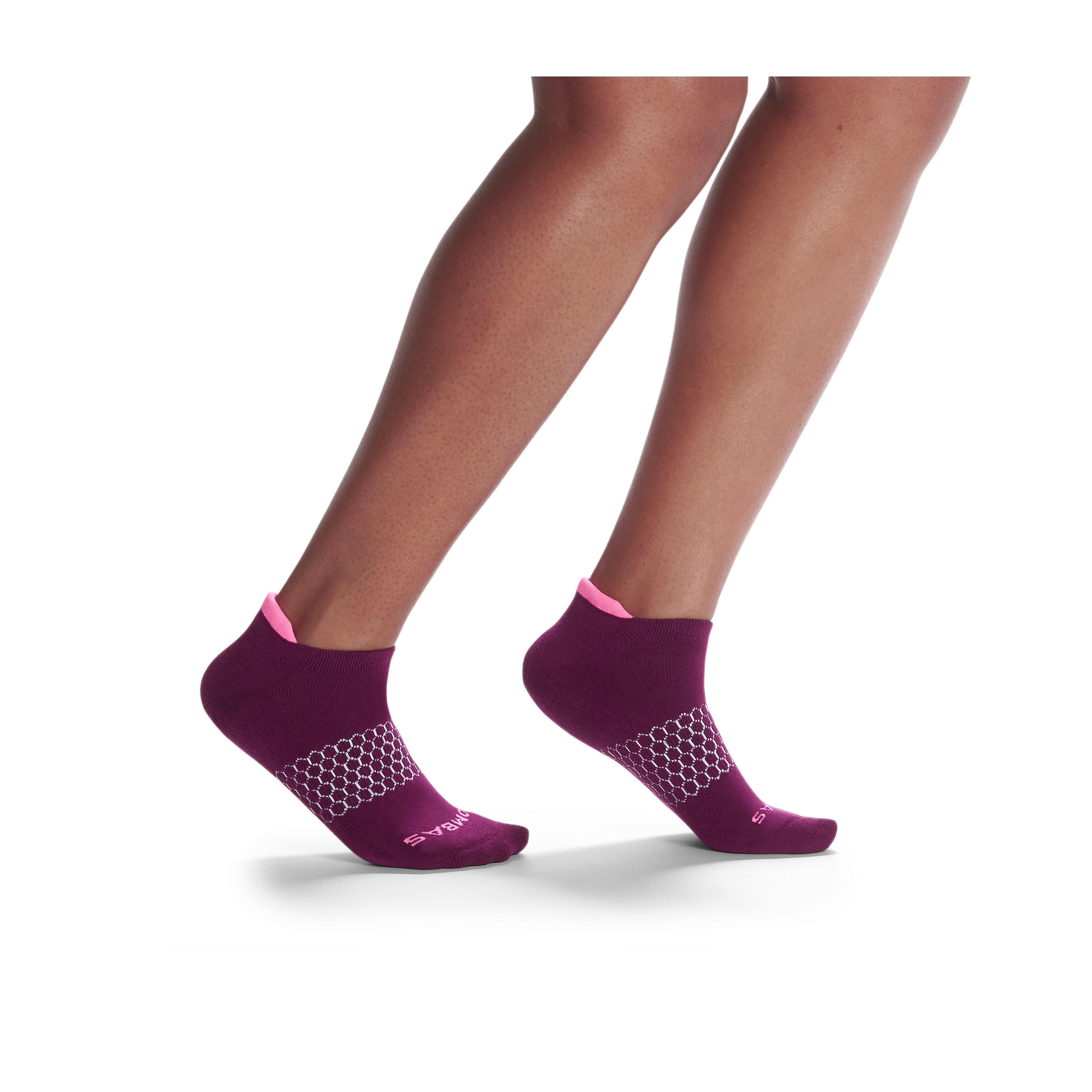 Women's Solid Neon Tipping Ankle Sock 6-Pack