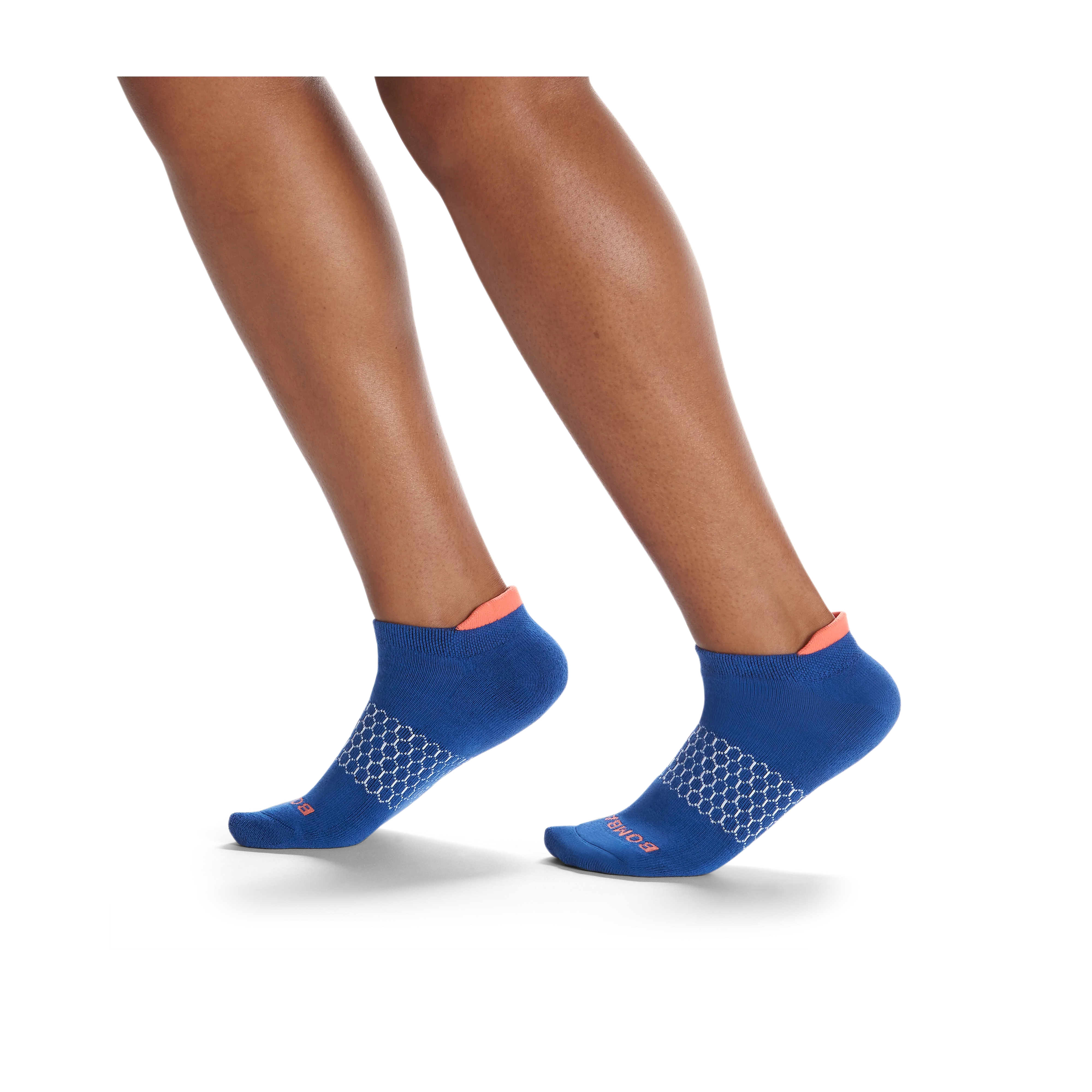 Women's Solid Neon Tipping Ankle Socks