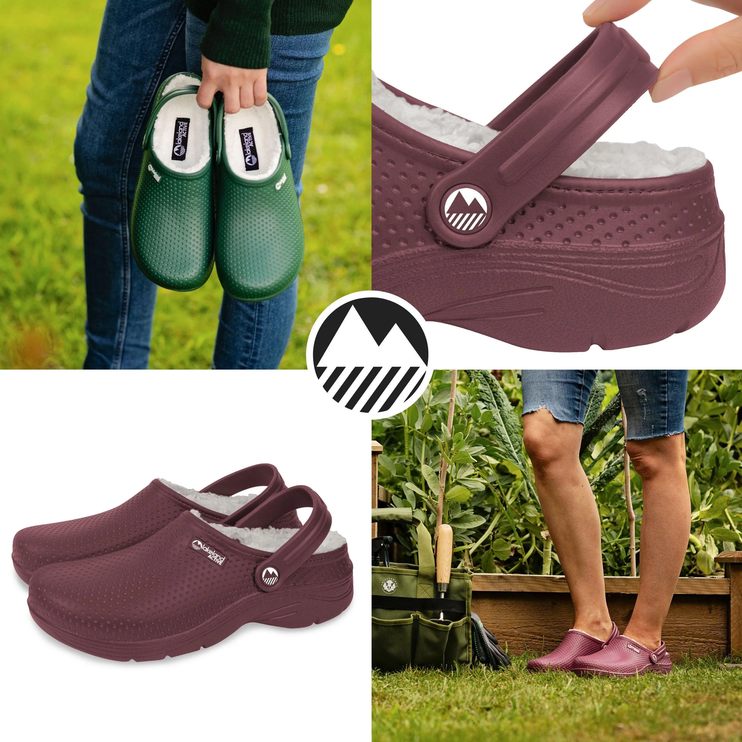 Women's Thermal Fleece Lined Dockray Clogs