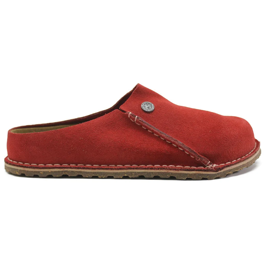 Zermatt Suede Leather Unisex Clogs